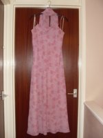 Pink Dress.  Size 14 - Strap needs stitching back on - Used Once.2.JPG