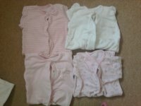 4 Sleepsuits with fold over scratch Mits.jpg